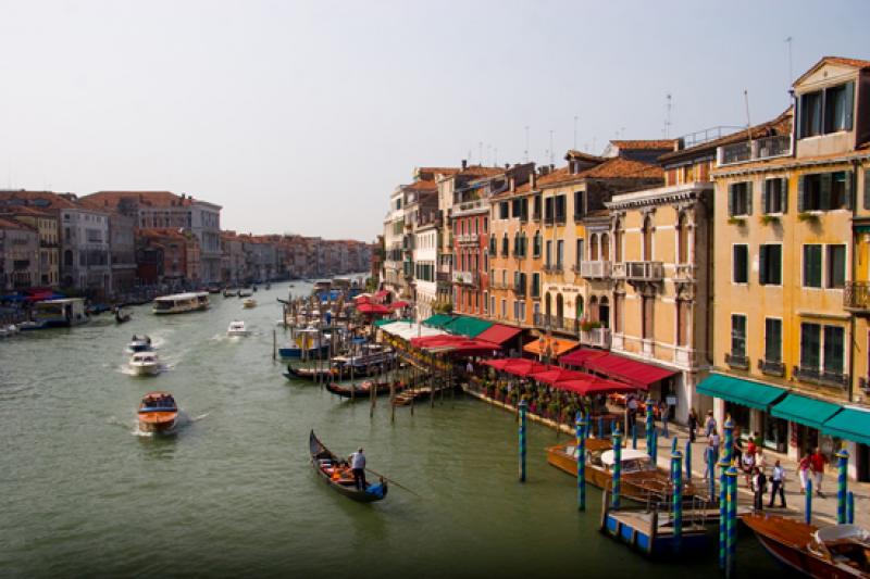 Gran Canal, Venecia, Veneto, Italia, Europa Occide...