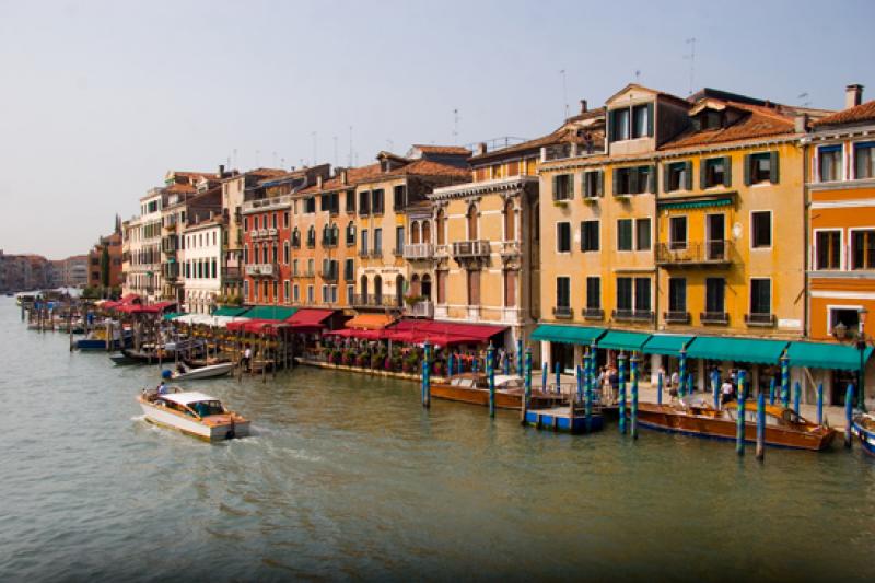 Gran Canal, Venecia, Veneto, Italia, Europa Occide...