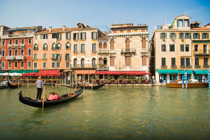 Gran Canal, Venecia, Veneto, Italia, Europa Occide...