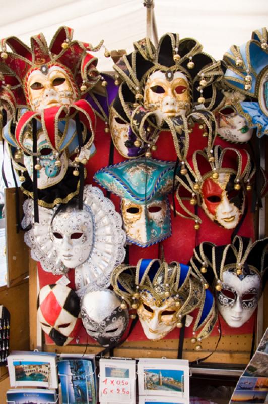 Mascaras del Carnaval de Venecia, Venecia, Veneto,...