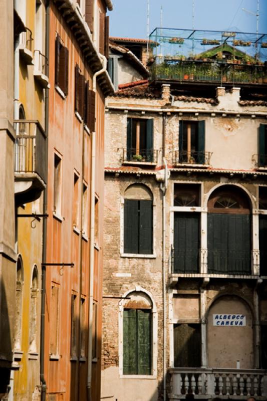 Arquitectura Tradicional, Venecia, Veneto, Italia,...