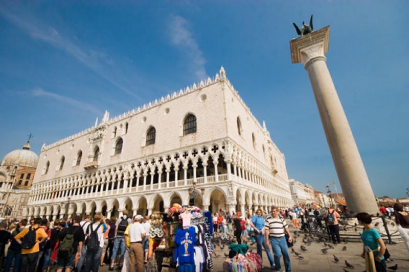 Palacio Ducal de Venecia, Venecia, Veneto, Italia,...