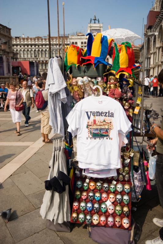 Venta de Souvenir, Venecia, Veneto, Italia, Europa...