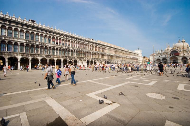 Torre dell'Orologio, Venecia, Veneto, Italia, Euro...