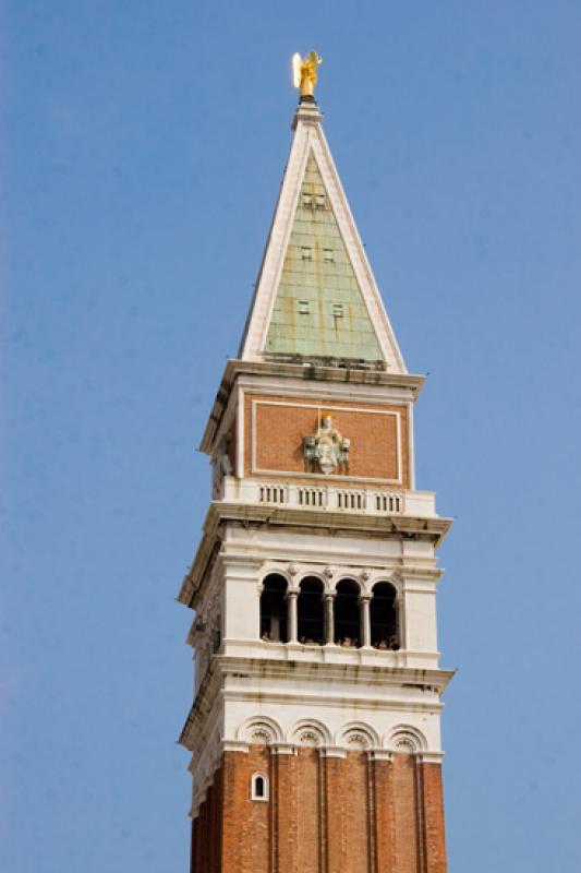 Campanario de San Marcos, Venecia, Veneto, Italia,...