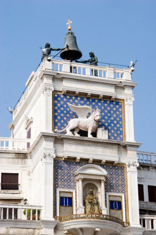 Torre dell'Orologio, Venecia, Veneto, Italia, Euro...