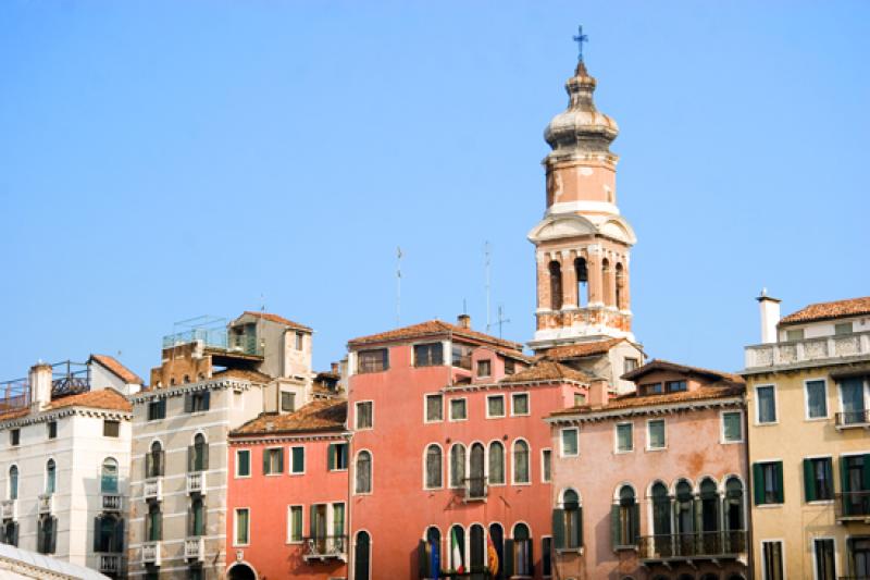 Arquitectura Tradicional, Venecia, Veneto, Italia,...