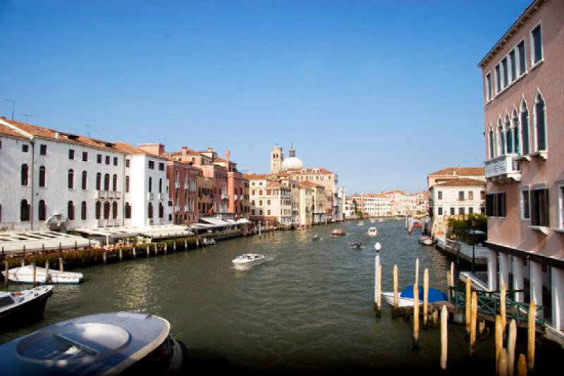 Gran Canal, Venecia, Veneto, Italia, Europa Occide...