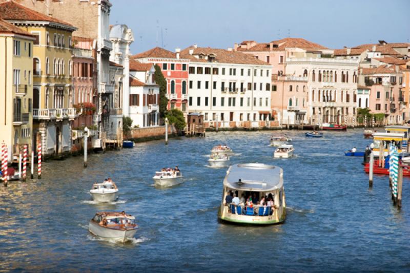 Gran Canal, Venecia, Veneto, Italia, Europa Occide...