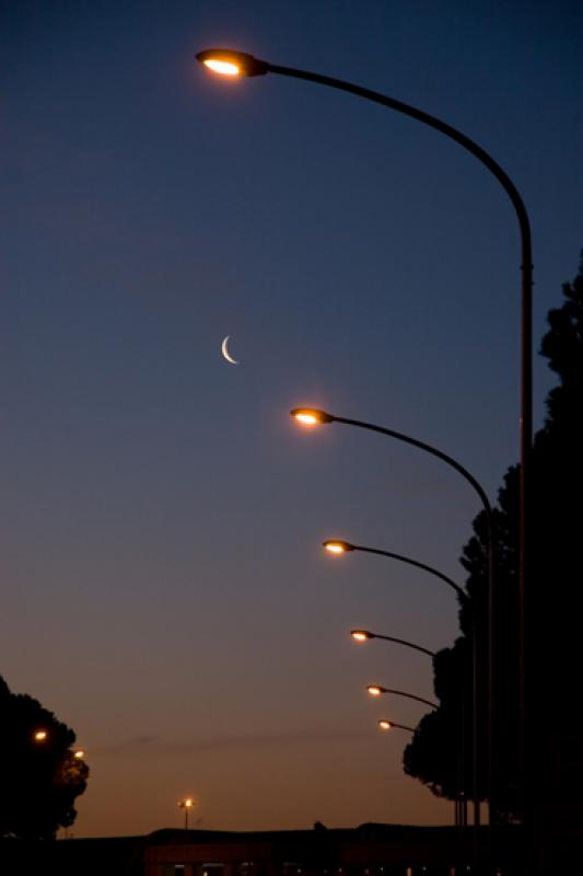 Farolas en la Ciudad, Roma, Lacio, Italia, Europa ...