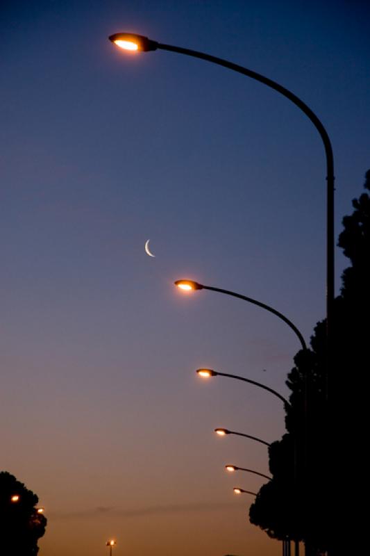 Farolas en la Ciudad, Roma, Lacio, Italia, Europa ...