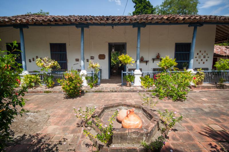 Casa Colonial, Santa Fe de Antioquia, Colombia, Su...