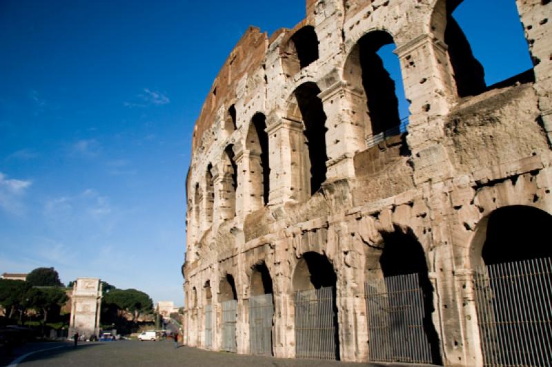 Coliseo Romano, Roma, Lacio, Italia, Europa Occide...