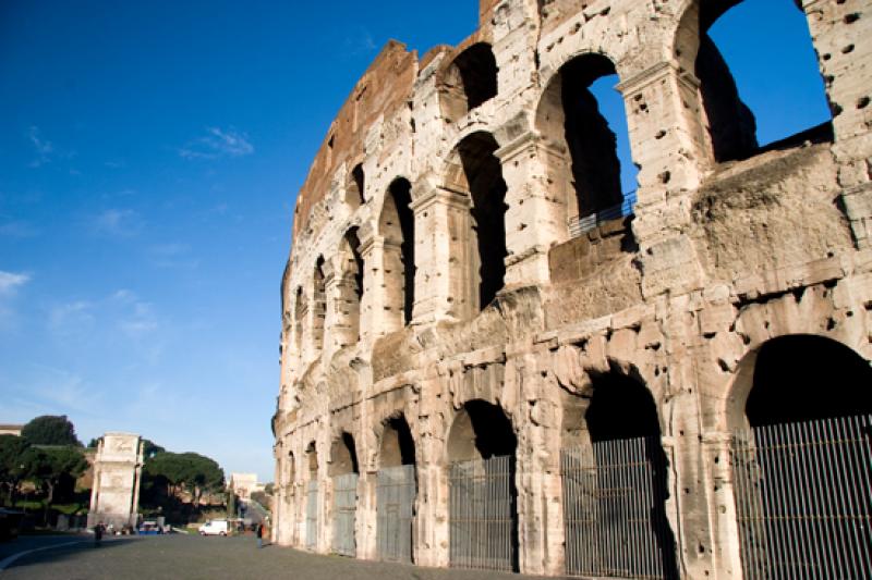 Coliseo Romano, Roma, Lacio, Italia, Europa Occide...