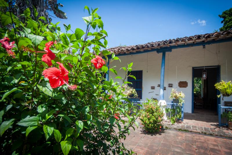 Casa Colonial, Santa Fe de Antioquia, Colombia, Su...