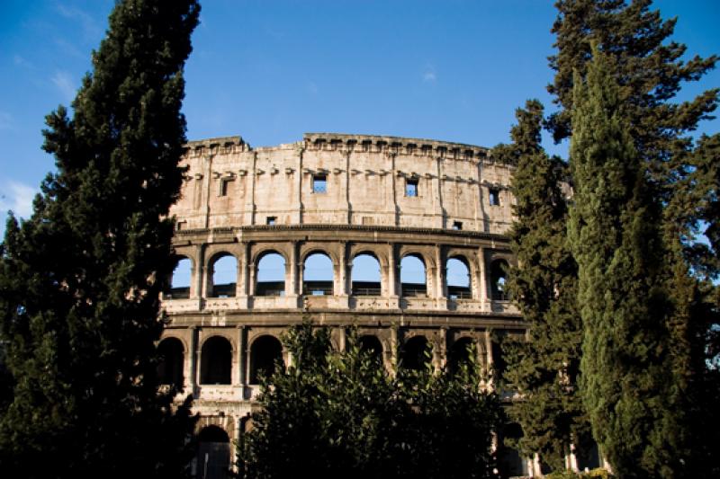 Coliseo Romano, Roma, Lacio, Italia, Europa Occide...