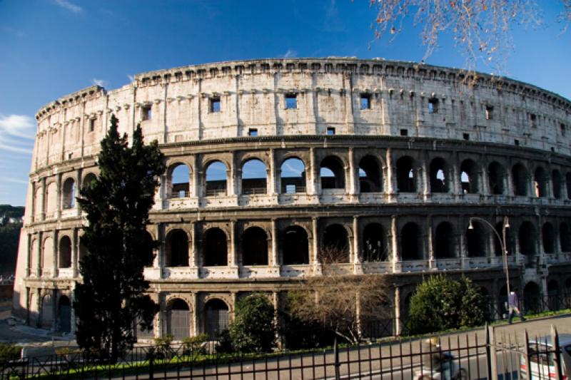 Coliseo Romano, Roma, Lacio, Italia, Europa Occide...