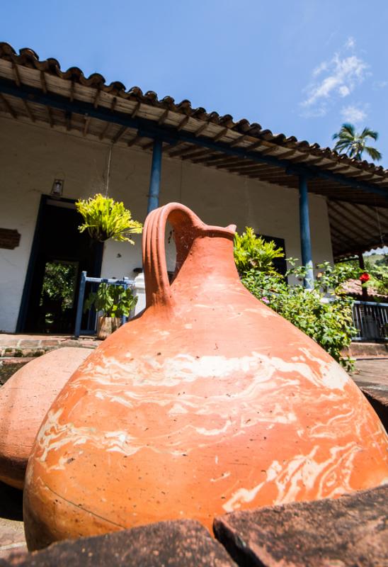 Casa Colonial, Santa Fe de Antioquia, Colombia, Su...