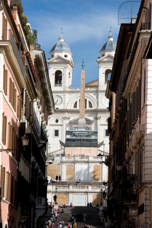 Iglesia de la Trinita dei Monti, Roma, Lacio, Ital...