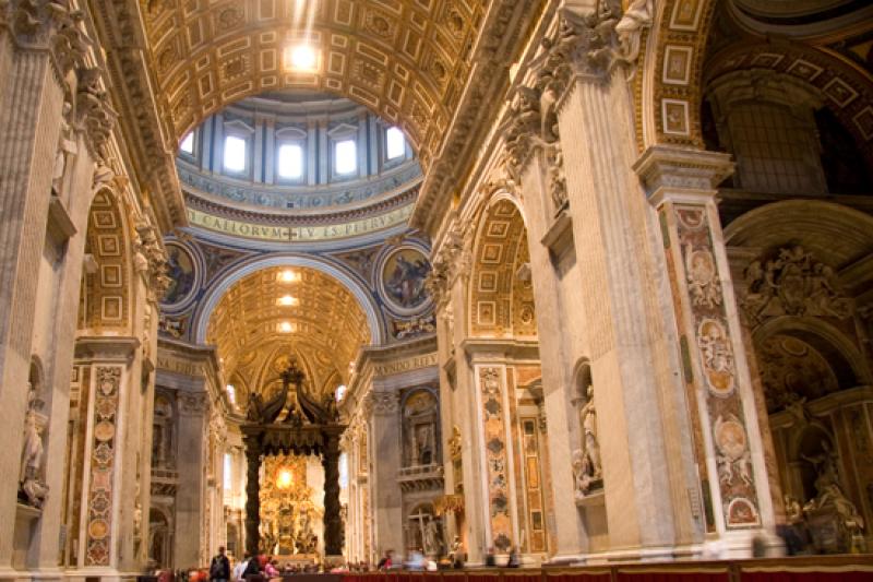 Basilica de San Pedro, Ciudad del Vaticano, Roma, ...