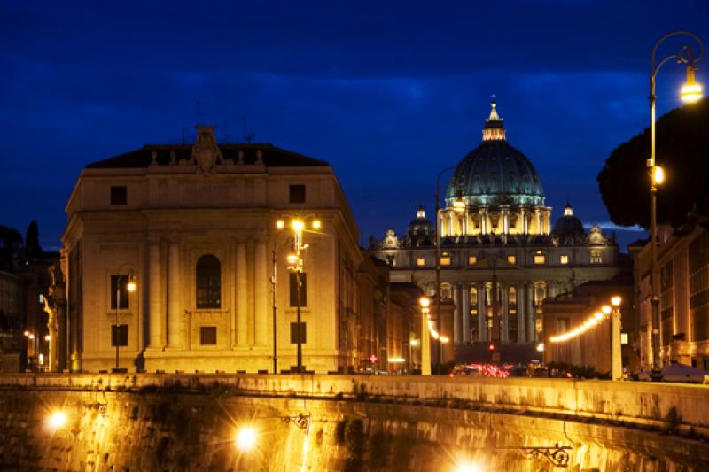 Avenida de la Conciliacion, Roma, Lacio, Italia, E...