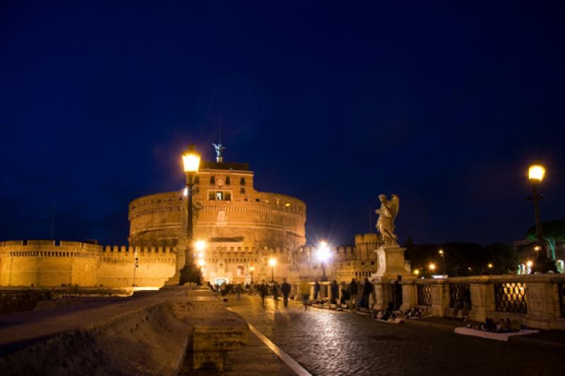 Castillo de Sant'Angelo, Roma, Lacio, Italia, Euro...