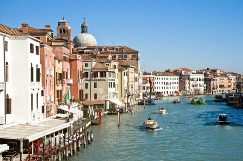 Gran Canal, Venecia, Veneto, Italia, Europa Occide...