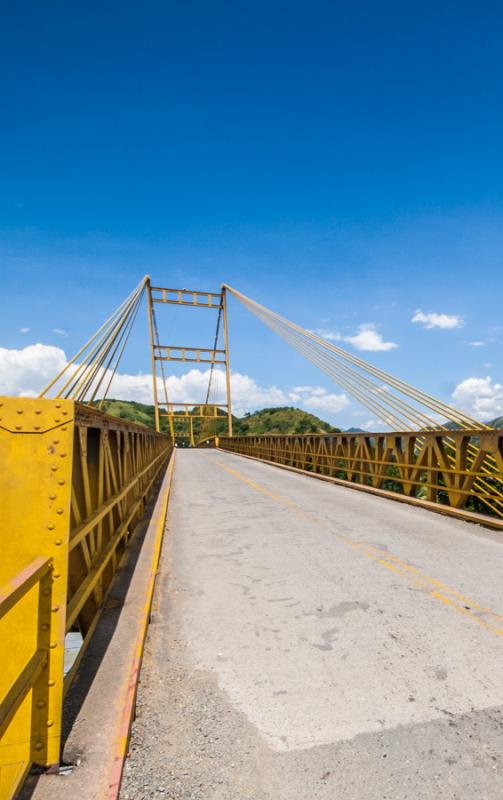 Puente en Santa Fe de Antioquia, Colombia, Sur Ame...