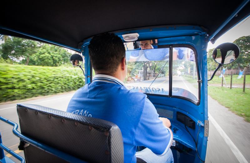 Mototaxi, Santa Fe de Antioquia, Colombia, Sur Ame...