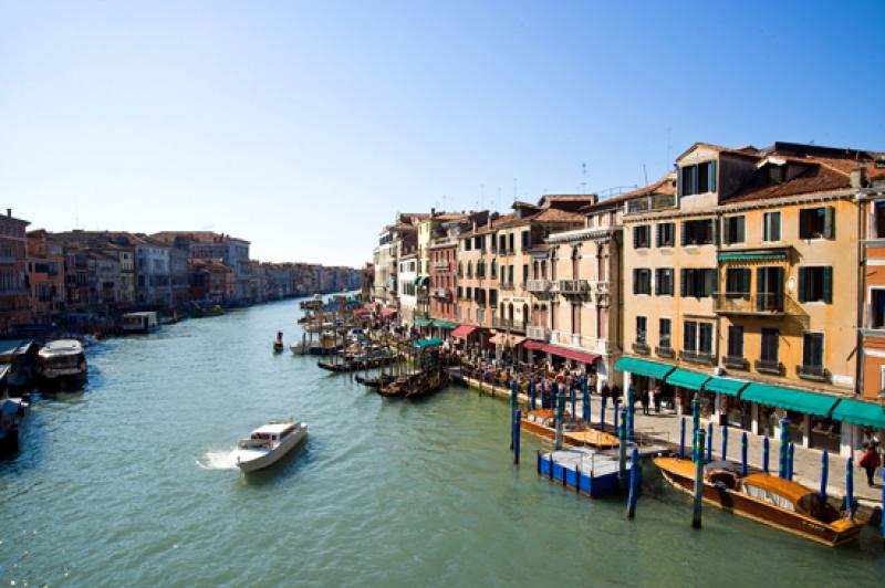 Gran Canal, Venecia, Veneto, Italia, Europa Occide...