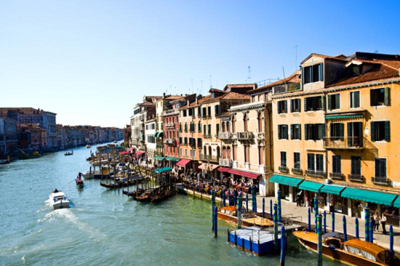 Gran Canal, Venecia, Veneto, Italia, Europa Occide...