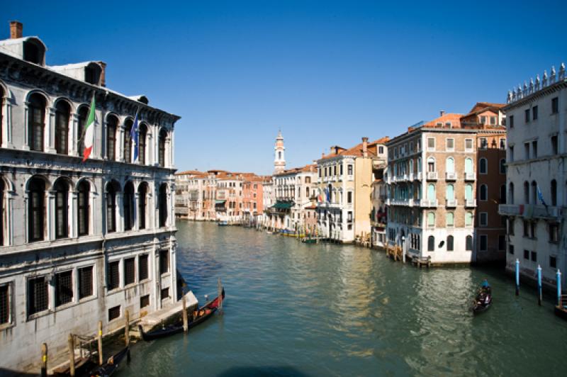 Gran Canal, Venecia, Veneto, Italia, Europa Occide...