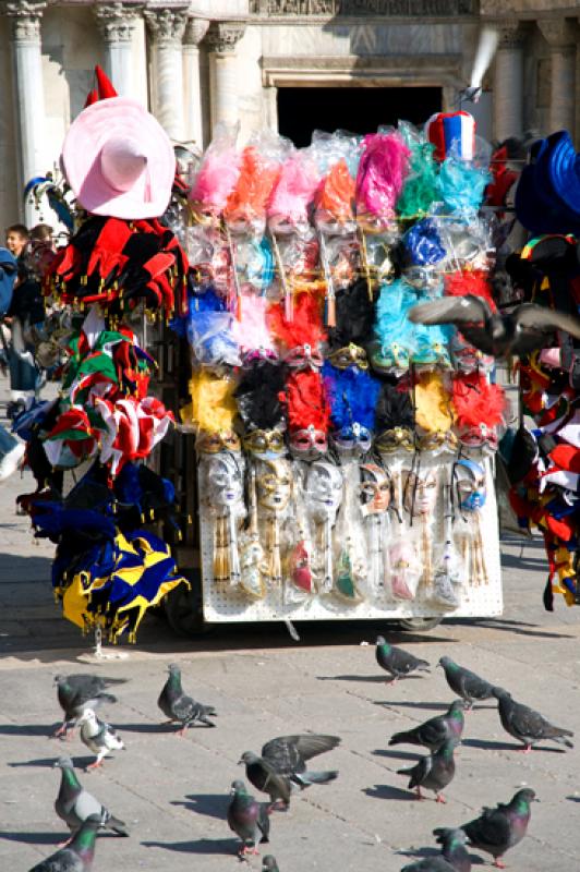 Mascara del Carnaval de Venecia, Venecia, Veneto, ...