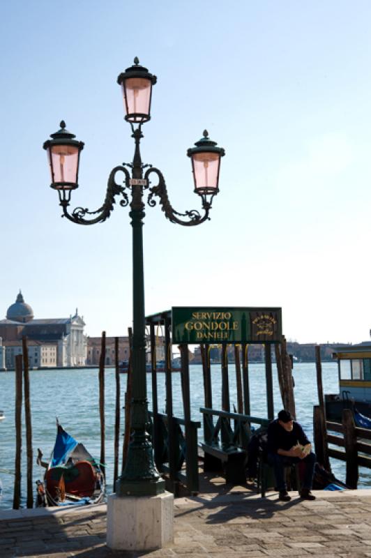 Servicio de Gondola, San Giorgio Maggiore, Venecia...