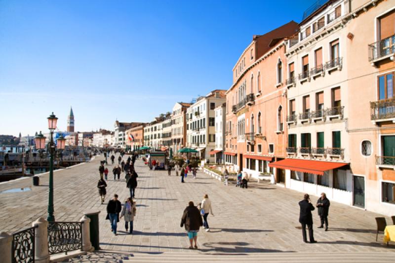 Riva Degli Schiavoni, Sestiere, Castello, Venecia,...