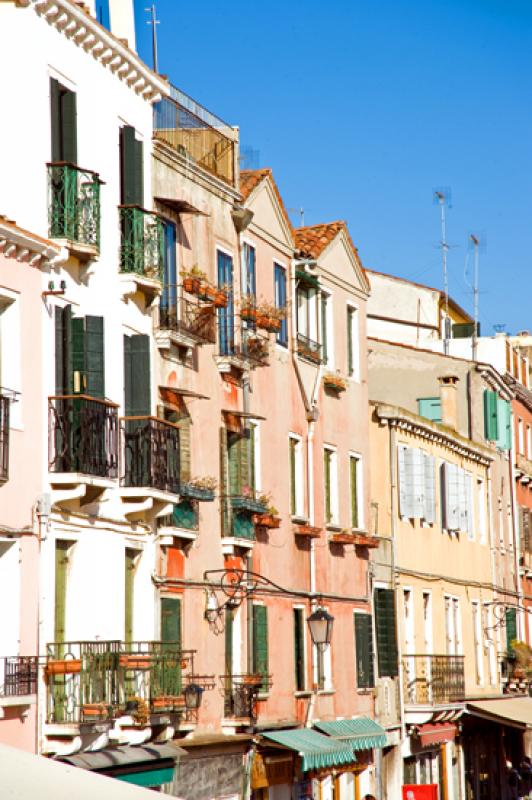 Arquitectura Tradicional, Venecia, Veneto, Italia,...