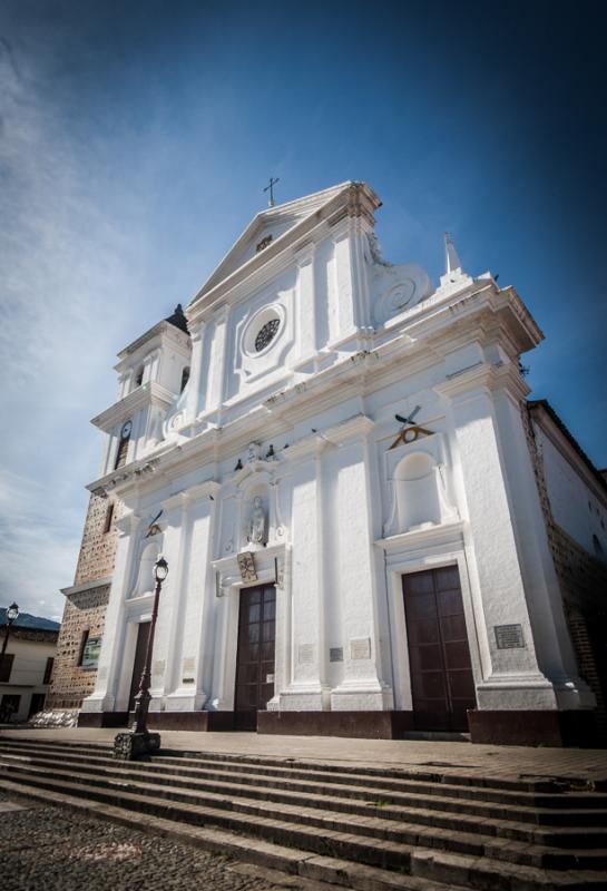 Iglesia en Santa Fe de Antioquia, Colombia, Sur Am...