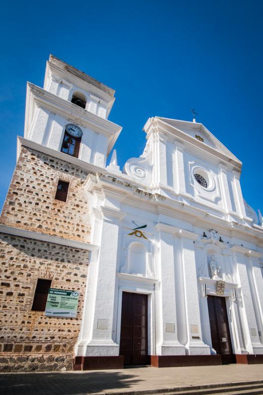 Iglesia en Santa Fe de Antioquia, Colombia, Sur Am...