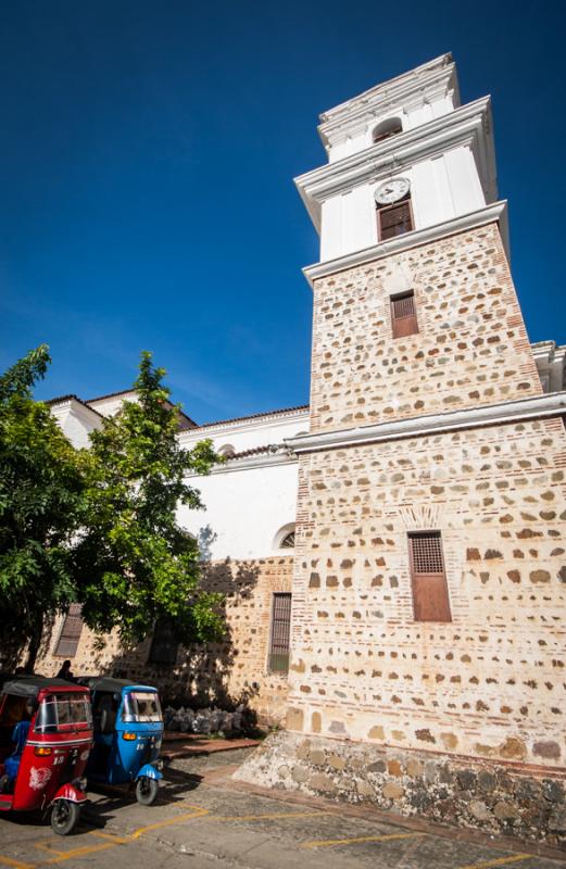 Iglesia en Santa Fe de Antioquia, Colombia, Sur Am...