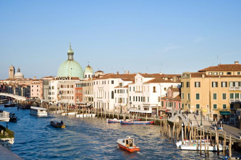 Gran Canal, Venecia, Veneto, Italia, Europa Occide...