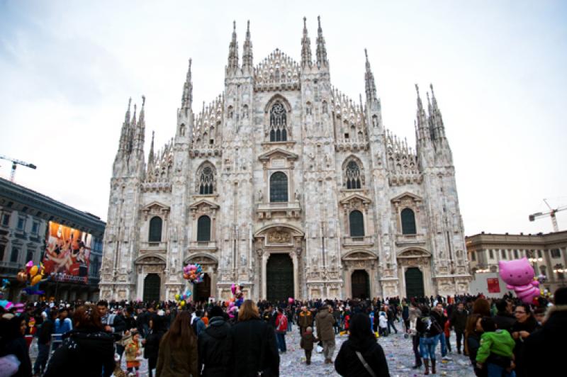 Catedral de Milan, Milan, Lombardia, Italia, Europ...