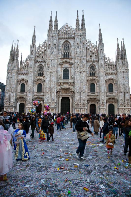 Catedral de Milan, Milan, Lombardia, Italia, Europ...