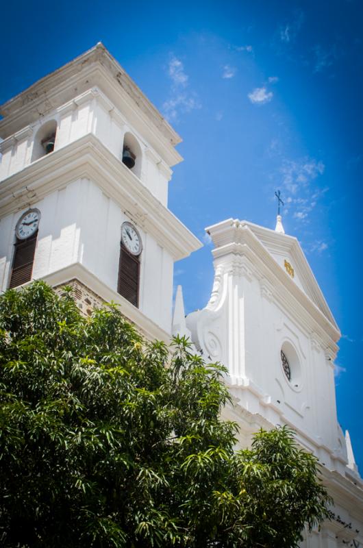 Iglesia en Santa Fe de Antioquia, Colombia, Sur Am...