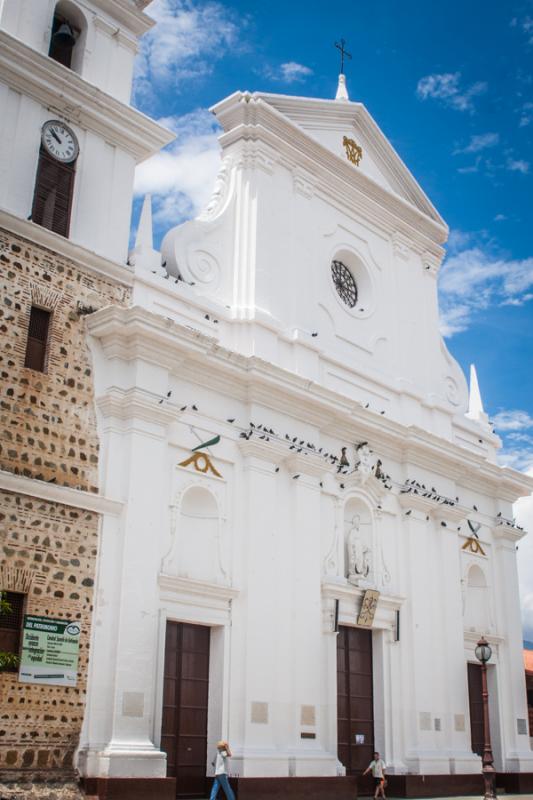 Iglesia en Santa Fe de Antioquia, Colombia, Sur Am...