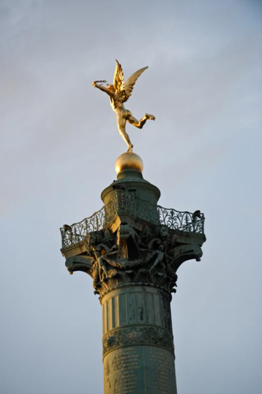 Columna de Julio, Paris, Francia, Europa Occidenta...