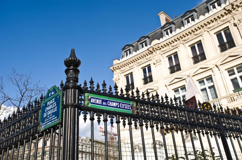 Plaza Charles de Gaulle, Paris, Francia, Europa Oc...