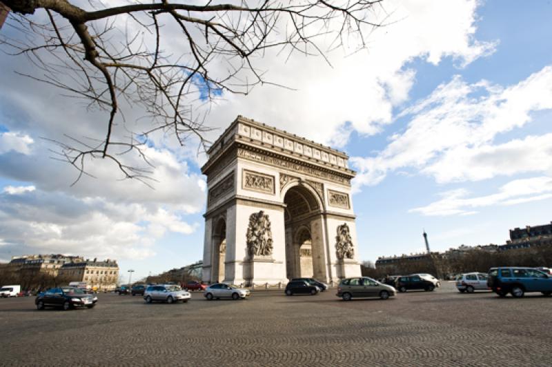 Arco de Triunfo, Paris, Francia, Europa Occidental