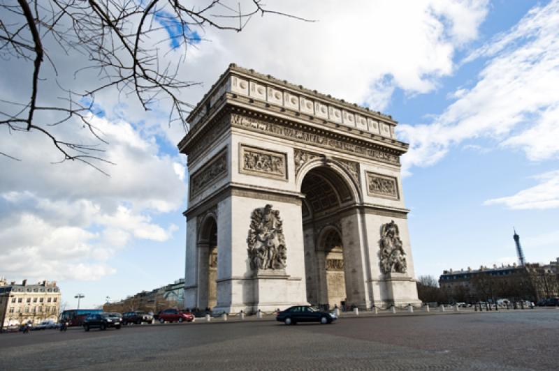 Arco de Triunfo, Paris, Francia, Europa Occidental