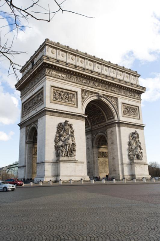 Arco de Triunfo, Paris, Francia, Europa Occidental