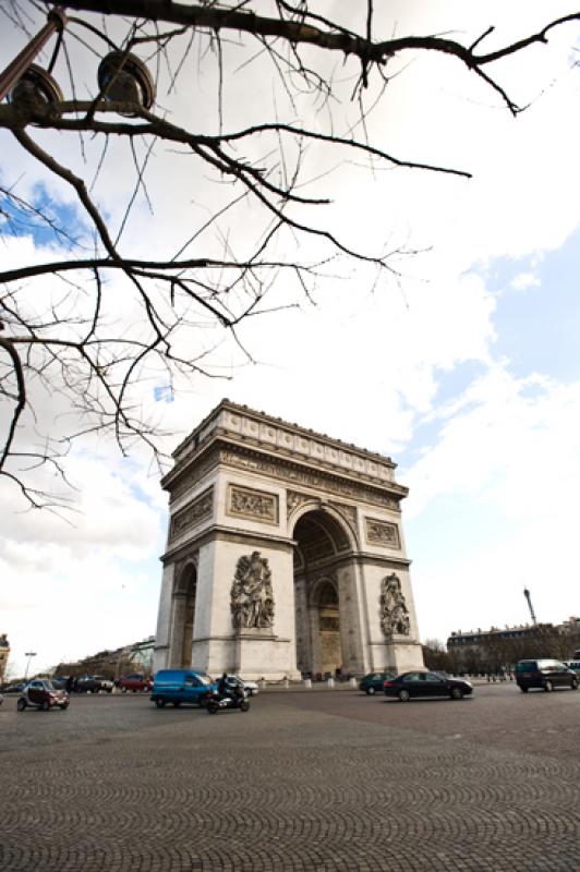 Arco de Triunfo, Paris, Francia, Europa Occidental